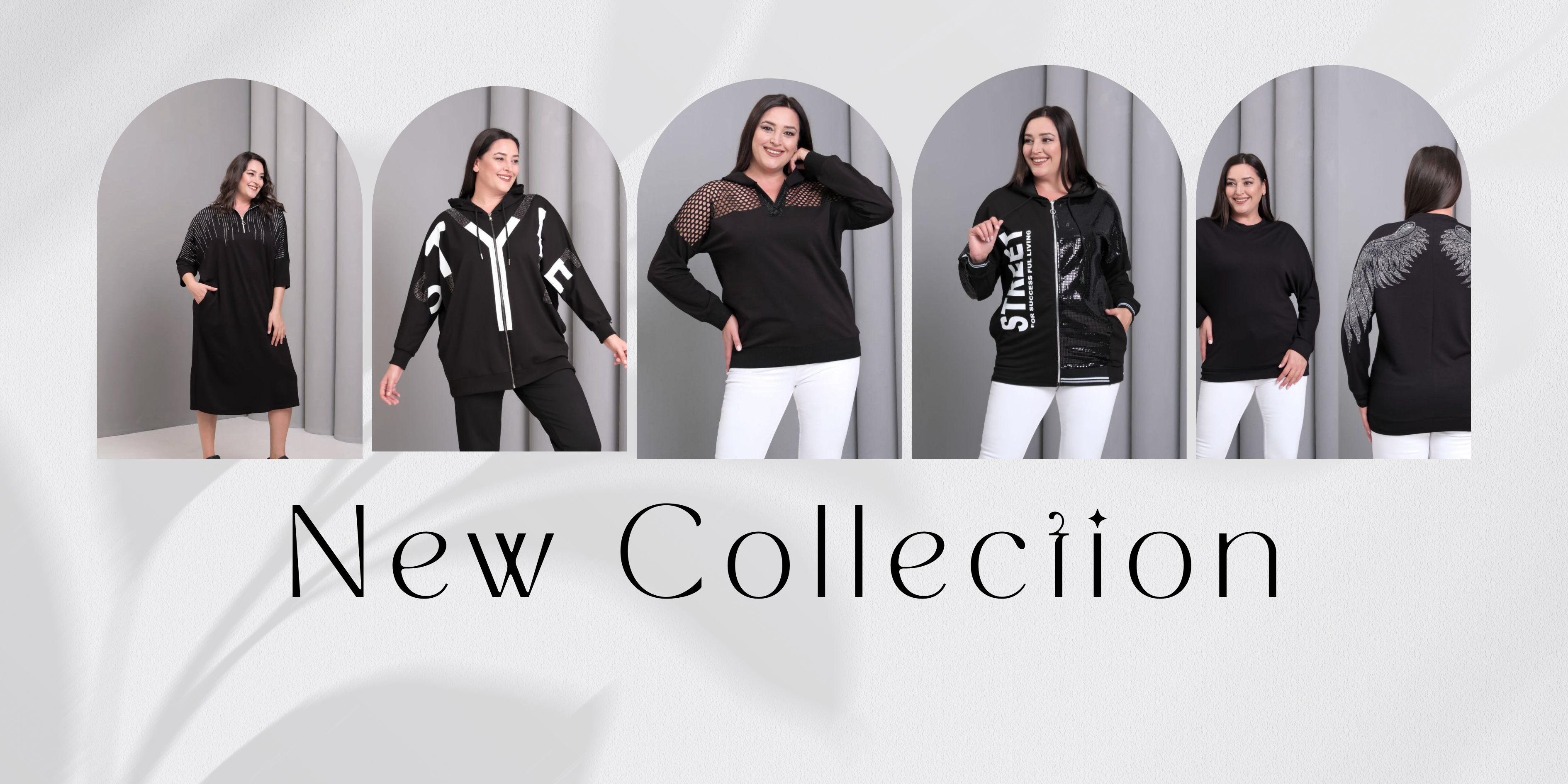 Gray Minimalist New Collection Banner 1